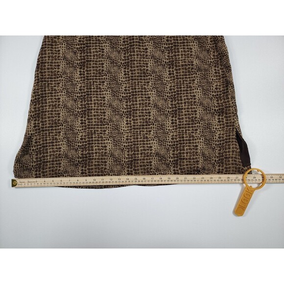 First Issue Liz Claiborne Skirt Women's Size 18 Crocodile Pattern - Picture 8 of 11